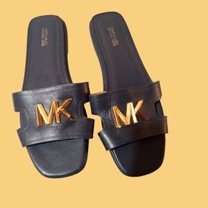 Michael Kors Kippy Logo Slides Side 8.5M